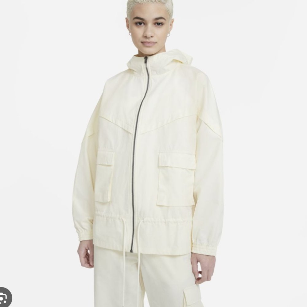 Nike Soft Canvas Jacket Full Zip Long Sleeve